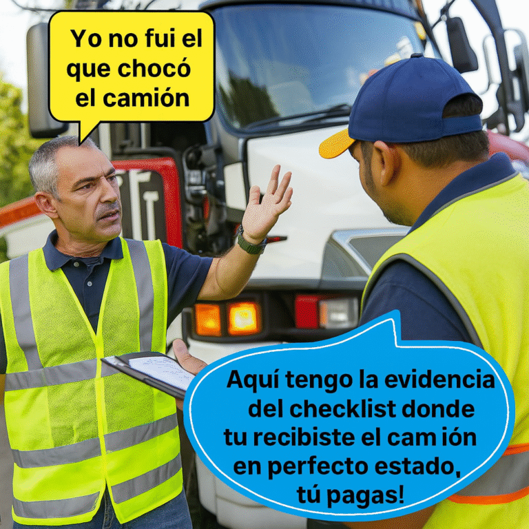yo no choque el camion